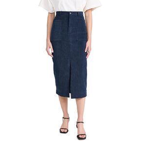 Stateside Women's Schoolboy Corduroy Skirt