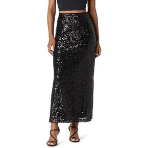The Drop Women's Adela Sequin Maxi Skirt