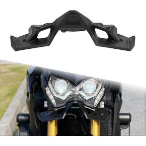CHIFUN Front Spoiler Winglets Downforce Motorcycle Fairing Aerodynamic Beak Nose Cone Extension Cowl Replacement for Kawasaki Z900 Z 900 2020-2024