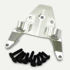 Aluminum Front Bulkhead Silver for Losi Mini-T 2.0 Mini-B LOS211011
