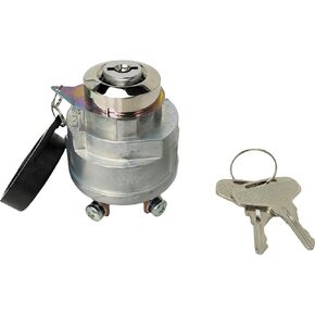 87536AM Ignition Switch Compatible with Tennant 8410 Sweeper 1550 Rider Scrubber w/ 2 Keys Starter