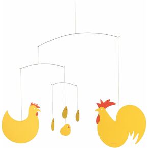 Easter Hanging Mobile - 16 Inches - High Quality - Handmade in Denmark by Flensted