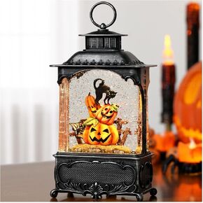 Cardinal Snow Globe Christmas Snow Globe Lantern, Lighted Christmas Decorations Indoor for Home with Music Timer Swirling Glitter, Light Up Musical Cardinals Decor, USB or Battery Operated