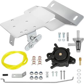 Engine Top Plate for Predator 212 196 224cc Hemi Ghost Small Clone Engine Mini Bike Coleman CT200U, Gas Fuel Tank Mount Mounting Kit for BT200X CT200U-EX GX160 GX200 Go Kart Performance Parts