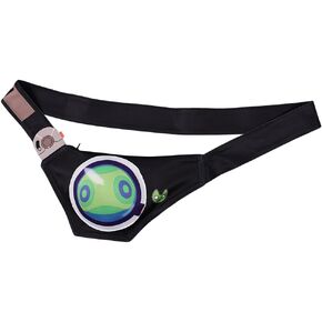 حقيبة ظهر Gekko Cosplay حقيبة ظهر Gekko للمشي لمسافات طويلة وحقيبة الخصر وحقيبة Daypack جواز السفر وحقيبة الهالوين (أسود (مقاس واحد))