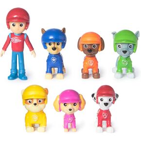 Paw Patrol: Rescue Wheels, Toy Figures Gift Pack, with 7 Collectible Action Figures, Kids Toys for Boys and Girls Ages 3 and up