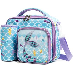 Lunch Bag Kids Insulated Lunch Tote Bag for Boys and Girls with Adjustable Shoulder Strap and Durable Handle