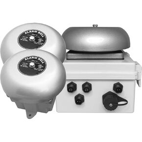 Netbell-K-E2M Network All-in-One Break Bell System (3 Bells System, Each Bell Covers up to 6-8K sqft Area), Free Software Built-in, No Fees