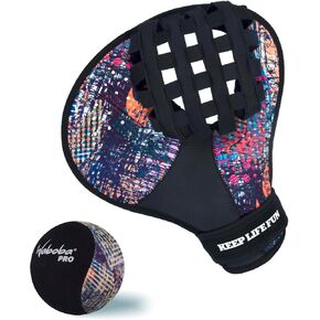 Waboba Catch Water Glove Pro مجموعة كرة الماء النطاطة - لألعاب الشاطئ وألعاب حمام السباحة - قفاز على طراز البيسبول لالتقاط كرات الماء - تصميم واحد يمكن استخدامه بكلتا اليدين