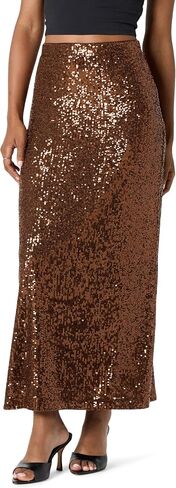 The Drop Women's Adela Sequin Maxi Skirt in Saudi Arabia