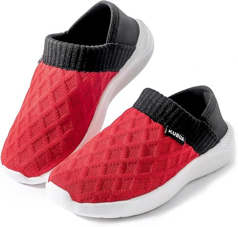 KUBUA Kids Slippers Boys Girls Indoor House Slip on Shoes Outdoor Breathable Garden Loafers Little Big Kid in Saudi Arabia