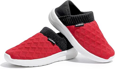 KUBUA Kids Slippers Boys Girls Indoor House Slip on Shoes Outdoor Breathable Garden Loafers Little Big Kid in Saudi Arabia
