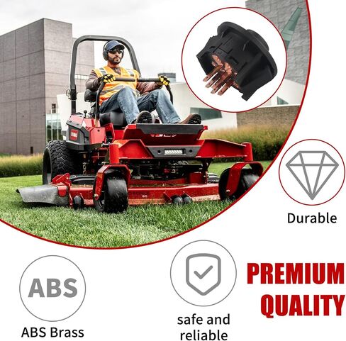 117-2221 137-4100 مفتاح إشعال الجزازة 3 وضعيات مع مفتاح متوافق مع ExMark Toro Z Master Time Cutter SS ZS Series Titan Lazer Z Quest Next Lazer Z Zoro TurnLawn in Saudi Arabia
