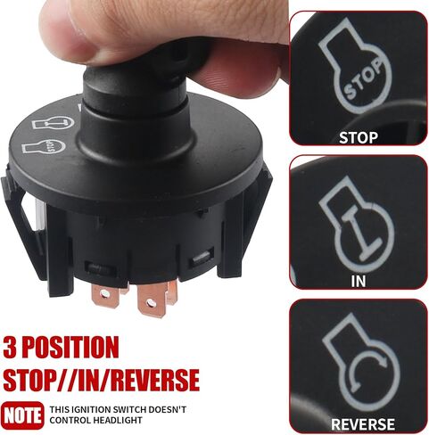 117-2221 137-4100 مفتاح إشعال الجزازة 3 وضعيات مع مفتاح متوافق مع ExMark Toro Z Master Time Cutter SS ZS Series Titan Lazer Z Quest Next Lazer Z Zoro TurnLawn in Saudi Arabia