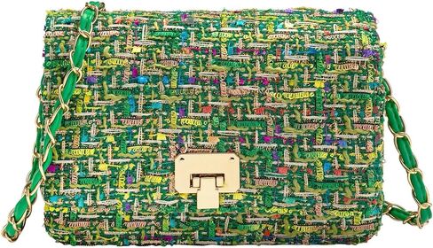 Small Quilted Shoulder Bag for Women Mini Clutch Purses Handbag Evening Bag Trendy Cross body Bags, with Chain Strap in Kuwait