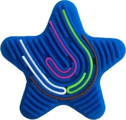 Sensory Activity Board,Double Side Silicone Calm Down Fidget Toy,Silent No Mess,Anxiety Relief Stress,ADHD & Autism,Portable with Travel Bag & 10 Strings (2pcs Yellow and Green) in Saudi Arabia