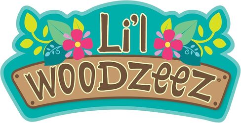 Li'l Woodzeez – Bogglesby Alligator Family – Set of 4 Collectible Posable Alligator Figures with Storybook – Pretend Play Doll Figures – Gift Toy for Kids Age 3+ in Saudi Arabia