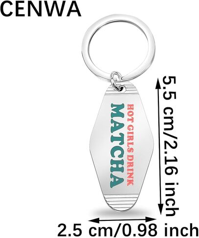 CENWA Motel Keychain Hot Drink Keychain Gift For Teens New Car Gift in Saudi Arabia