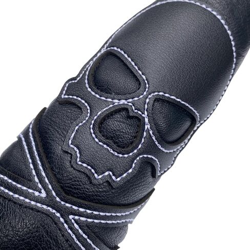 Skull Magnetic Golf Putter Cover Headcover Blade Putter Head Cover in Black Skeletion Golf Club Covers fits for Putters Width under 1.6" in Saudi Arabia