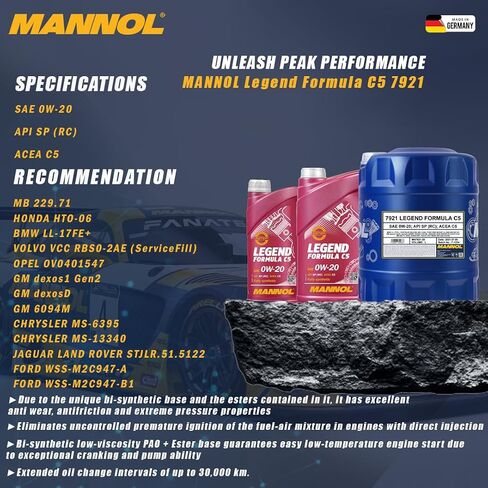 Full Syntetic Engine Oil 0W20 in Saudi Arabia