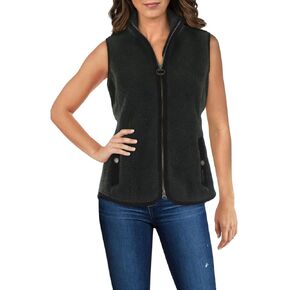 Barbour Women's Burford Fleece Vest, Olive/Classic