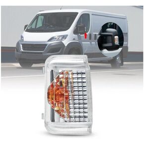 WESIGAO Blinker Turn Signal Light for Dodge Ram ProMaster 1500 2500 3500 [2014 2015 2016 2017 2018 2019 2020 2021] Mirror Indicator Light, NO Bulbs (OE Pair) in Kuwait