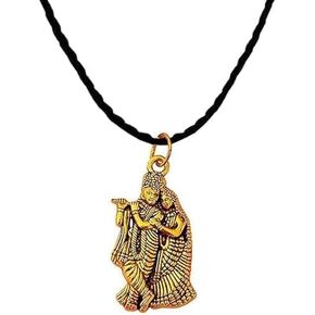 RadhaKrishna || Locket With Rope Chain For wearing ||