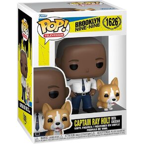 Funko Pop!& Buddy: Brooklyn Nine Nine - Captain Ray Holt with Cheddar