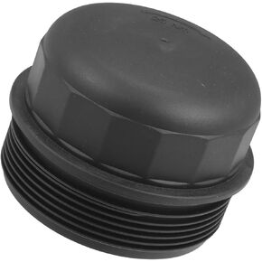 Motoforti Engine Oil Filter Housing Cover Cap 26351-3C100 for Hyundai Entourage 3.8L Santa Fe 3.3L 2007-2008 Plastic Black Long-lasting