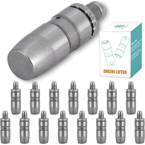 (OEM Parts) 16PCS 53021077 Hydraulic Valve Lifter For Dodge Dakota Durango Nitro RAM 1500 2002-2013,Jeep Commander Grand Cherokee Liberty,Mitsubishi Raider 2006-2009,RAM 1500 2011-2012 HTT8008