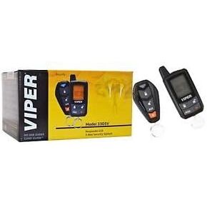Mobile 2 Way Car Pager Security System Responder LCD Keyless 3305V