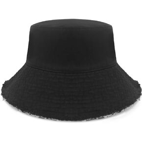 Bucket Hats for Men Women, UPF 50+ Sun Hats Beach Hat with Wide Brim, Reversible Foldable Recyclable Fishing Hat Beige