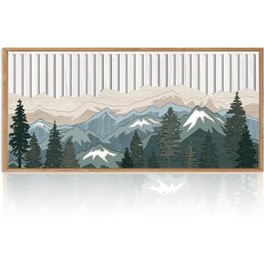 IARTTOP Vintage Tree of Life Wall Art Decor,3 Pcs Family Tree Wood Panel Leaves Farmhouse Wall Decor,Luxury Leaves Plant Wall Sculptures Home Decoration for Living Room Bedroom16 X 32"