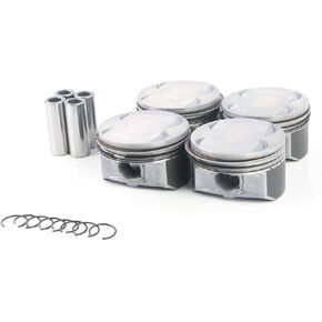 4pcs G4KF Engine Pistons Rings Set 23410-2C400 for 2009-2014 Genesis Coupe Sportage Optima Sonata Santa Fe Sport 2.0T