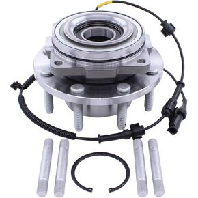 NewYall Front Wheel Bearing and Hub Assembly with ABS for Ford F-250 F-350 Super Duty 4WD SRW 2005-2010