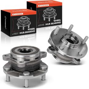 A-Premium 2 x Front Wheel Bearing and Hub Assembly with 5-Lug Compatible with Lexus NX200t 2015-2017, NX300 2018-2021, NX300 2018-2021