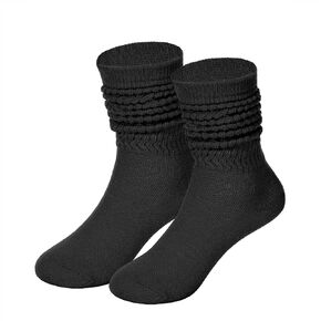 Century Star Toddler Socks Girls Slouch Knee High Socks Kids Long Athletic Crew Socks Cotton