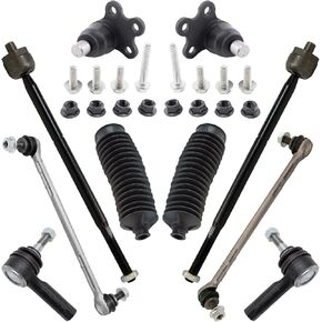TRQ Front Steering & Suspension Kit Compatible with 2013-2021 Buick Encore 15-21 Chevrolet Trax