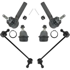 TRQ Front Steering & Suspension Kit Compatible with 2009-2020 Dodge Journey