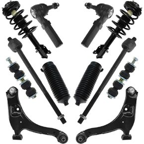 TRQ Front Steering & Suspension Kit Compatible with 2000-2005 Dodge Neon 2000-2001 Plymouth