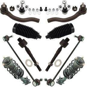 TRQ Front Steering & Suspension Kit Compatible with 2012-2015 Honda Civic