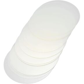 Badge Button Film, Clear Button Film Transparent Design 200 Sheets for Protection (58MM)