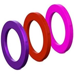 Magura, Brake Caliper Covers Kit 4 Piston Caliper from Ma2015 (Purple, Red, Neon Fuchsia) (Pack = 12 Pieces), Cover for Brake Calipers, Multicolor, U, Unisex-Adult.