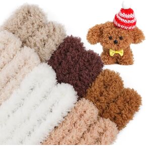 Zlulary 39.37 Inches Thick Pipe Cleaners Craft 12 Pcs Jumbo Coral Fleece Pipe Cleaners Chenille Stems Large Pipe Cleaners for DIY Projects Home Festival Decorations