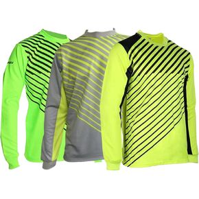 Vizari Arroyo Adult Soccer Goalkeeper Jersey for Adults| Shock Absorbing Long Sleeve Goalie Jersey (Pack of 3)