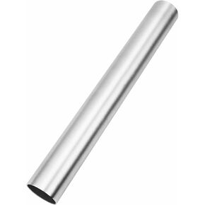 OD 1.5'' (38mm), Length 11.8" (300mm) Straight Aluminum Pipe Air Intake Tube, Brushed Surface, 1.5 Inch Aluminum Intake Tubing