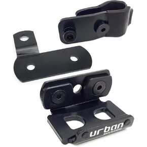 Urban UR402 Transport Bracket for Alarm Disc Lock Urban UR14S and UR10, Anti-Theft Motorcycle Transportation Bracket for Tubes and Screws, Universal