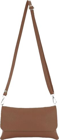 T226 - Italian leather clutch shoulder bag small in Saudi Arabia