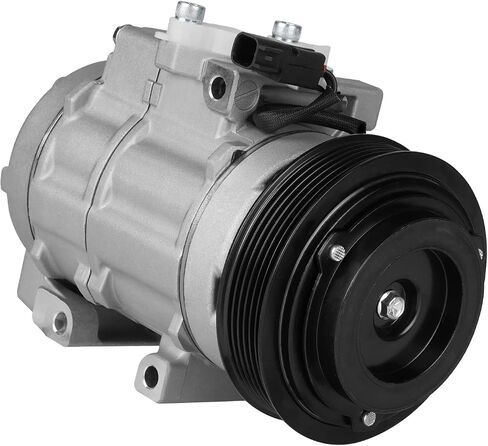 ضاغط تكييف هواء جديد مع قابض لسيارة Ford Expedition Lobo F150 2007-2014، F250 F350 F450 F550 Super Duty 2006-2010، Lincoln Navigator 2007-2014 5.4L 6.2L 6.4L 6.8L in Saudi Arabia