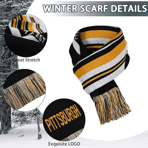 Vintage Classic Skull Cap Beanie Hat Cuffed Winter Hat Knit Comes with Warm Gloves Scarf Gifts for Men Women Fans in Saudi Arabia